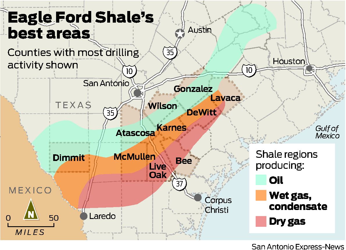 Eagle ford shale play